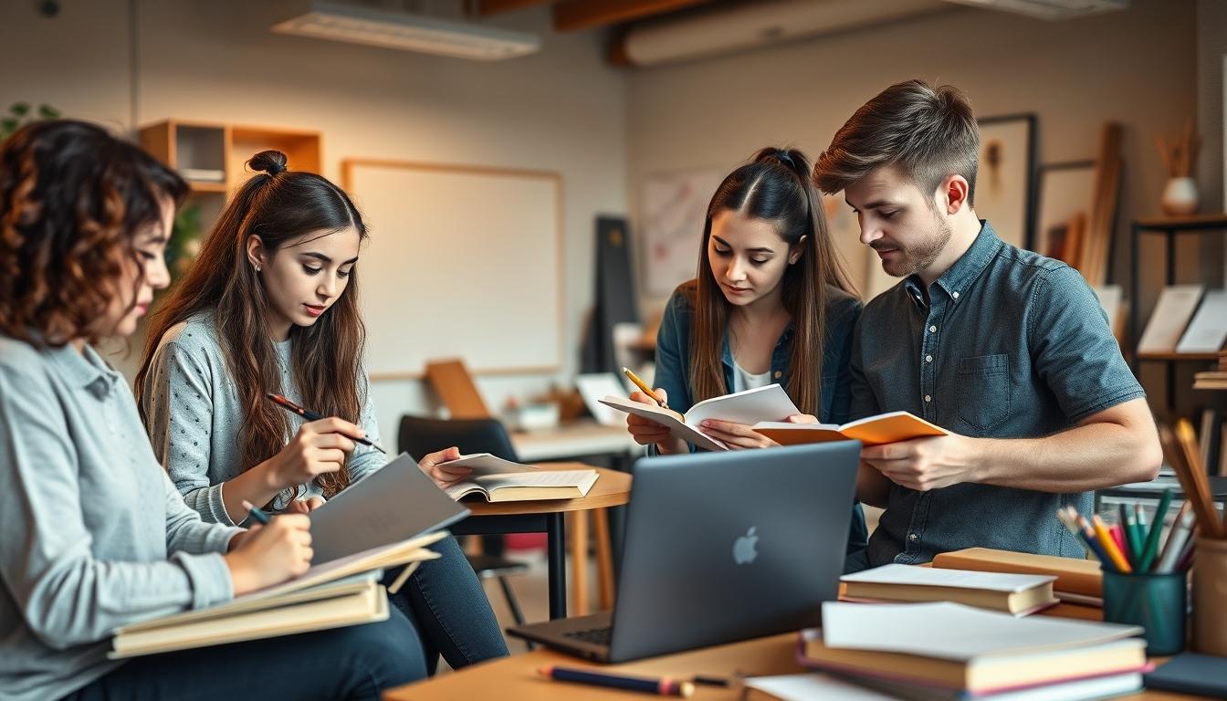 Students and educational resources in a modern learning environment